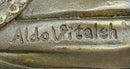 Victorian Lady in Ornate Gown – Bronze by Vitaleh