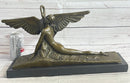 GENNARELLI LEDA AND SWAN MYTHOLOGY NUDE BRONZE SCULPTURE STATUE MYTHICAL GREEK