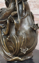 Bronze Fairy and Horse Sculpture – Enchanting Fantasy