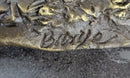 Boar Wild Pig Bronze Statue Sculpture by Barye Figure Farm Animal Lost Wax Decor