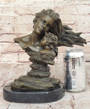 Mother and Child Bronze Sculpture Maternal Love