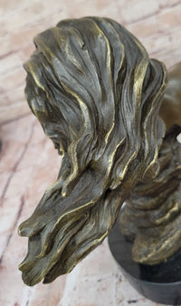 Mother and Child Bronze Sculpture Maternal Love