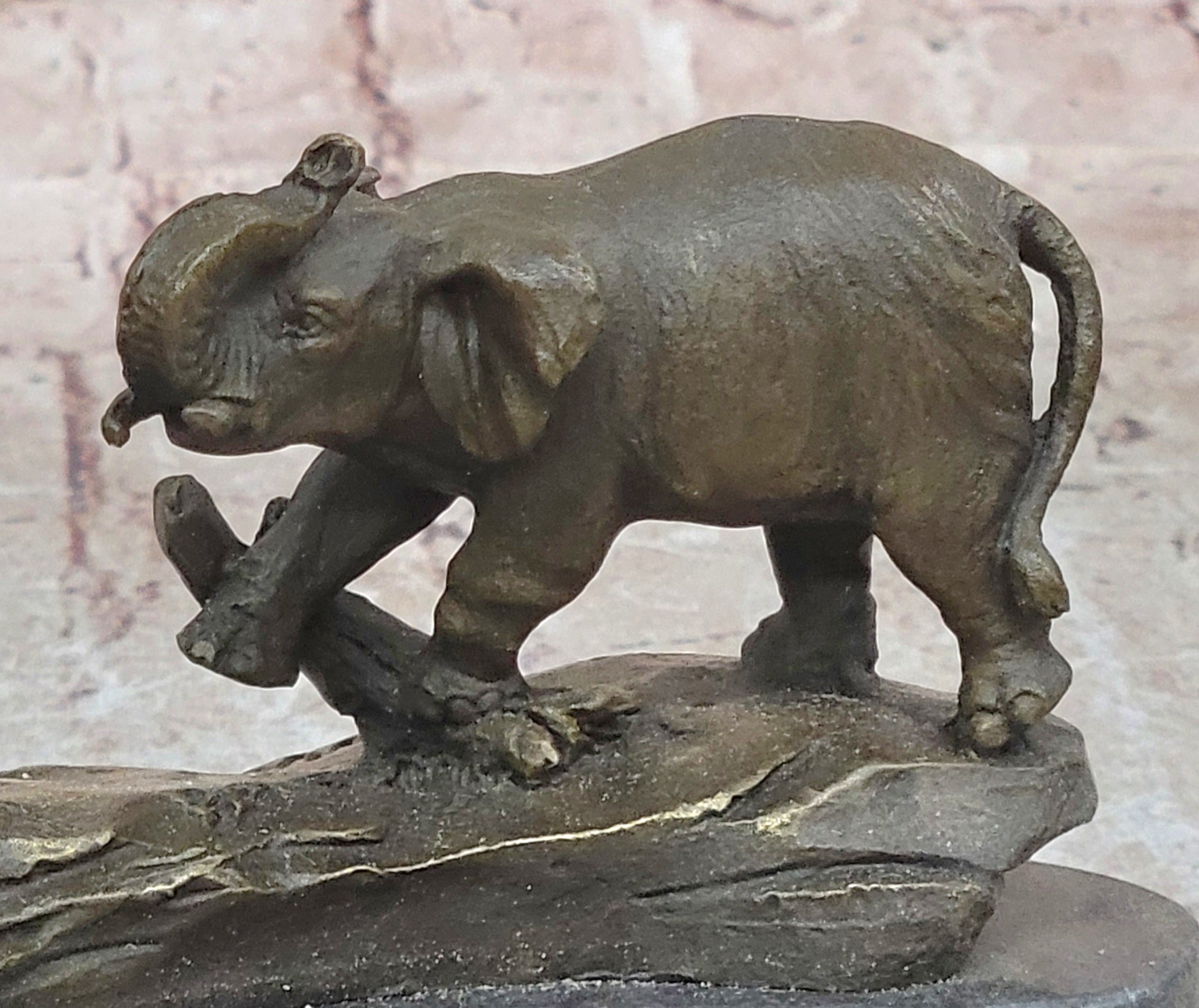 Three Elephants Family - Hot Cast Bronze Sculpture