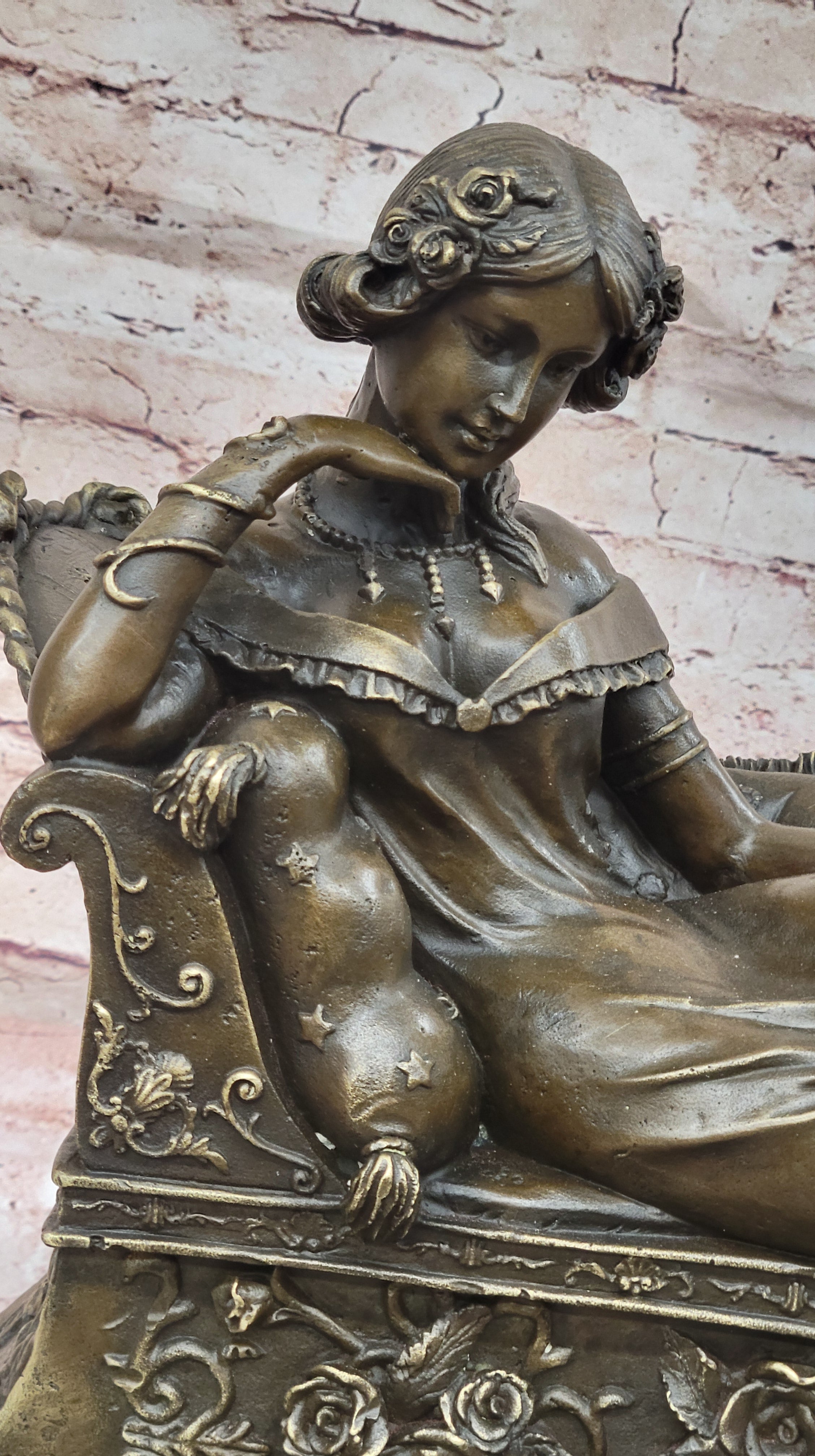 Pauline Bonaparte as Venus Victrix by Antonio Canova - Bronze Figure