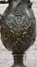 Bronze Dragon Pitcher with Gothic Details