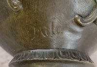 Bronze Dragon Pitcher with Gothic Details