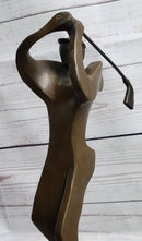 Signed Original Milo Abstract Golfing Modern Sculpture Art