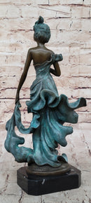 Las Vegas Follies Actress Genuine Bronze Sculpture by Patoue