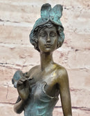 Las Vegas Follies Actress Genuine Bronze Sculpture by Patoue