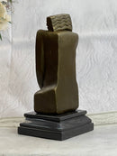 Signed Salvador Dali Abstract Woman Bronze Marble Base