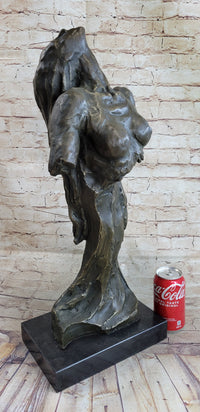Bronze Abstract Dancer Art Deco Modern Sculpture
