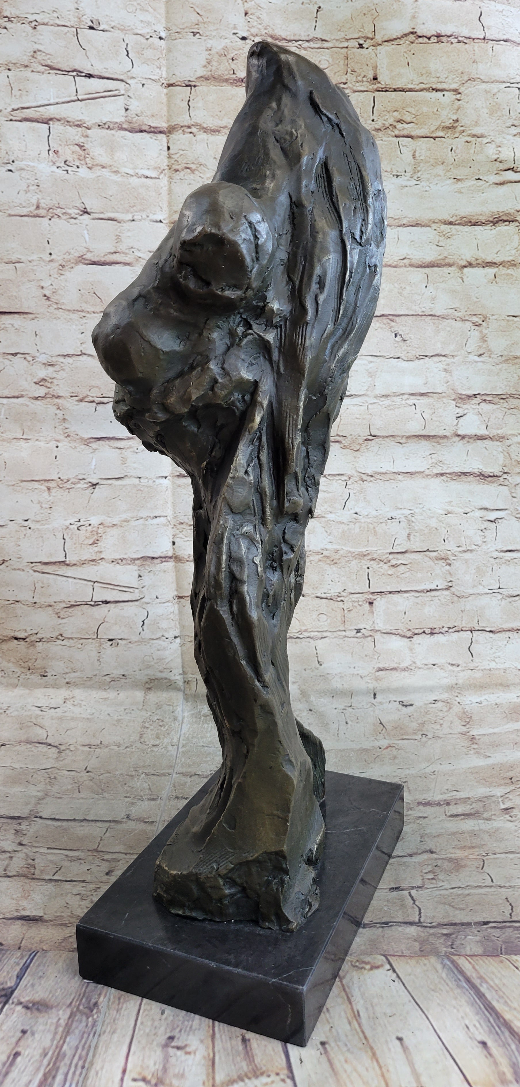 Bronze Abstract Dancer Art Deco Modern Sculpture