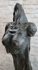 Bronze Abstract Dancer Art Deco Modern Sculpture