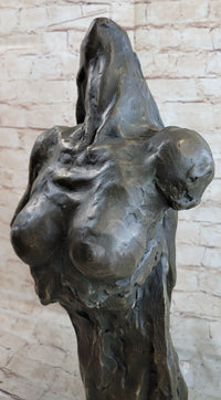 Bronze Abstract Dancer Art Deco Modern Sculpture