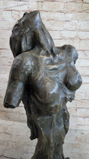 Bronze Abstract Dancer Art Deco Modern Sculpture