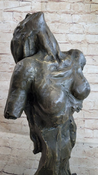 Bronze Abstract Dancer Art Deco Modern Sculpture