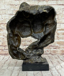 Bodybuilder Muscle Man Muscular Male Torso Bronze Sculpture