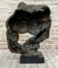 Bodybuilder Muscle Man Muscular Male Torso Bronze Sculpture