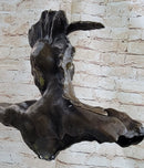 Native American Mohawk Archer Bronze Bust Mario Nick 29" x 23"