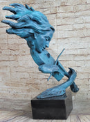 Signed Original Artwork by Milo Female Violin Player Bronze