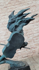 Signed Original Artwork by Milo Female Violin Player Bronze