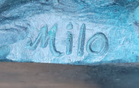 Signed Original Artwork by Milo Female Violin Player Bronze