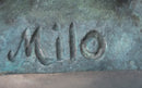 Signed Original Artwork by Milo Female Violin Player Bronze