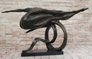 Abstract Bronze Whale Sculpture by Dali - Unique Marine Art