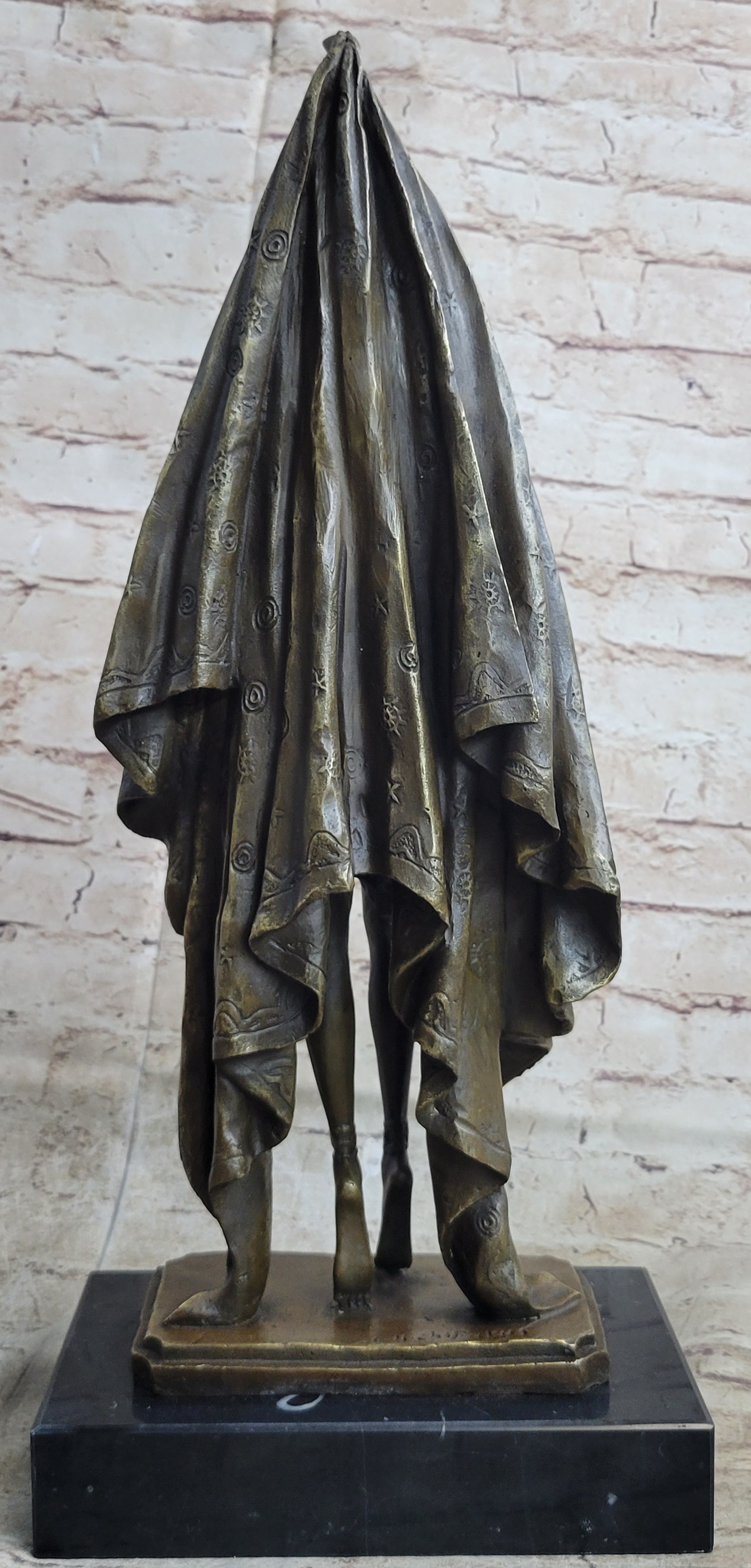 Signed Chiparus Dancer Art Deco Bronze Sculpture Russian Ballet