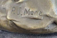 Extra Large Arabian Horse by Mene Bronze Stallion Sculpture