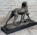 Hot Cast Bronze Sculpture of Hunting Dog Retriever with Rabbit