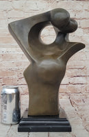 Abstract Female Form – Modern Bronze Sculpture