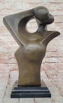 Abstract Female Form – Modern Bronze Sculpture