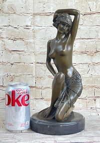 Milo Nude Beauty Bronze Figure Sculpture Hotcast
