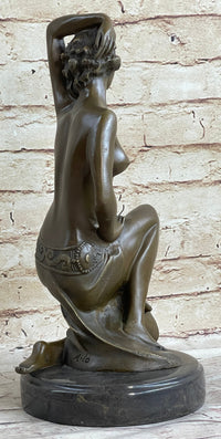 Milo Nude Beauty Bronze Figure Sculpture Hotcast