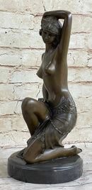 Milo Nude Beauty Bronze Figure Sculpture Hotcast
