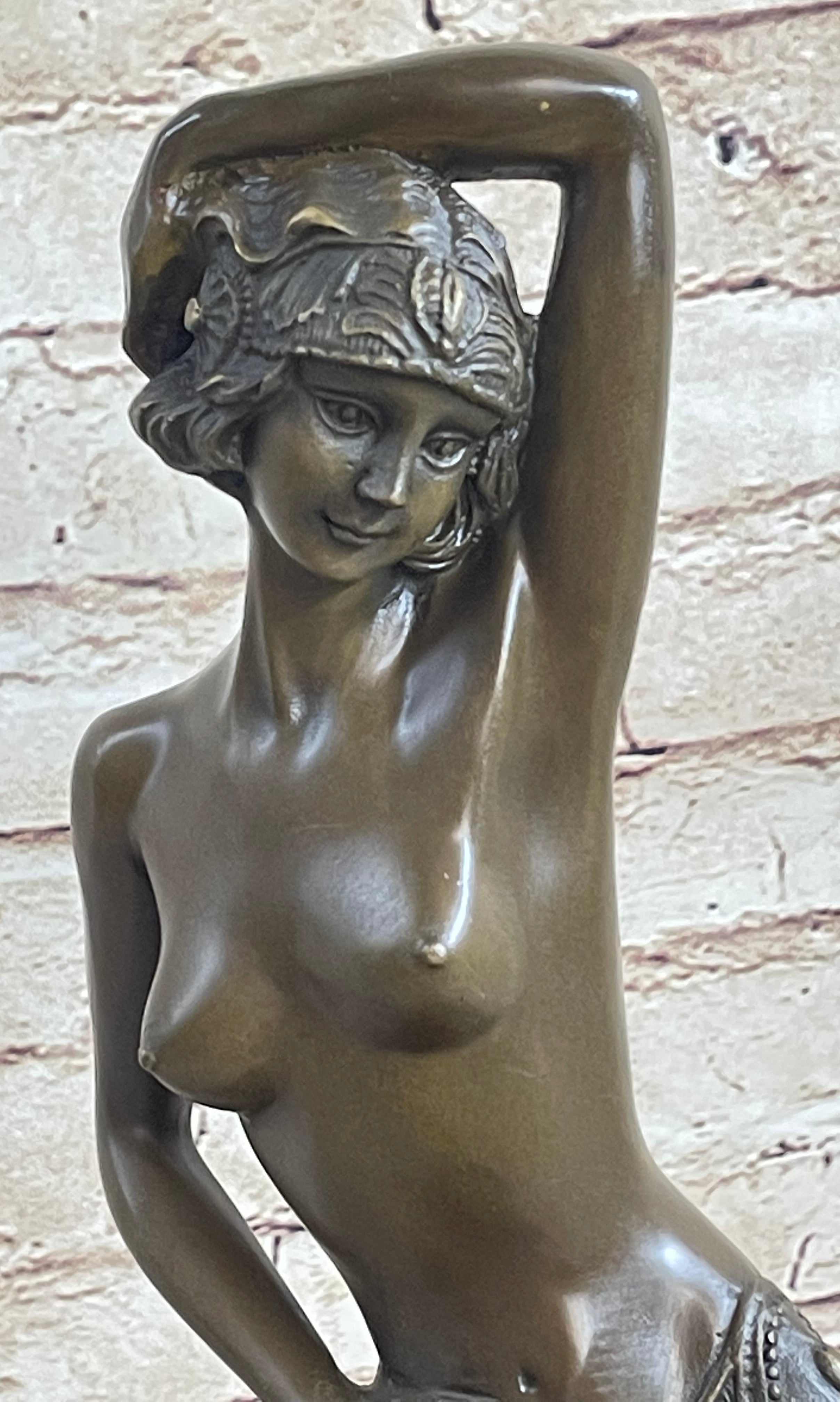 Milo Nude Beauty Bronze Figure Sculpture Hotcast
