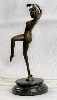Nude Female Bronze Girl Lost Wax Sculpture