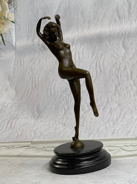 Nude Female Bronze Girl Lost Wax Sculpture