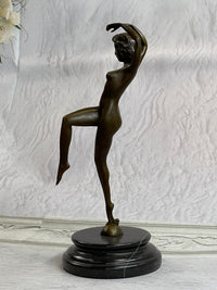 Nude Female Bronze Girl Lost Wax Sculpture