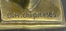 Bronze Sculpture After Chiparus Chorus Dancer Signed