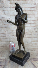 Bronze Statue Sculpture of Adam in the Garden of Eden