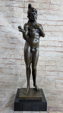 Bronze Statue Sculpture of Adam in the Garden of Eden