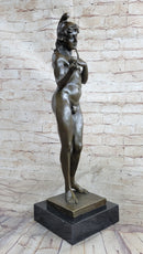 Bronze Statue Sculpture of Adam in the Garden of Eden