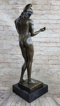 Bronze Statue Sculpture of Adam in the Garden of Eden