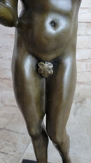 Bronze Statue Sculpture of Adam in the Garden of Eden