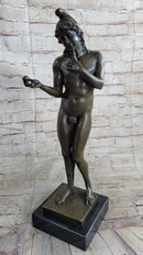 Bronze Statue Sculpture of Adam in the Garden of Eden