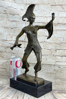Signed Bronze Art Deco Sculpture by Dimitri Chiparus 38 CM
