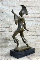 Signed Bronze Art Deco Sculpture by Dimitri Chiparus 38 CM