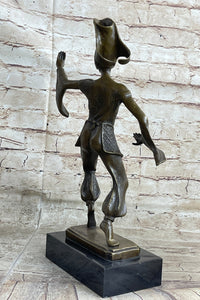 Signed Bronze Art Deco Sculpture by Dimitri Chiparus 38 CM